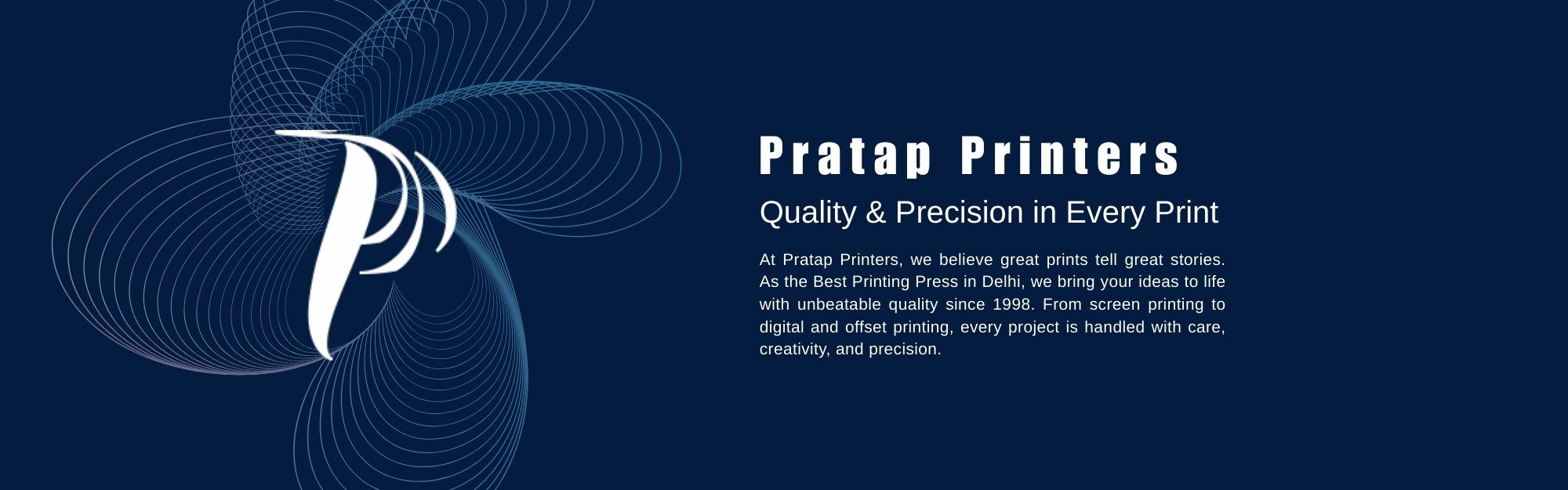 Welcome to Pratap Printers